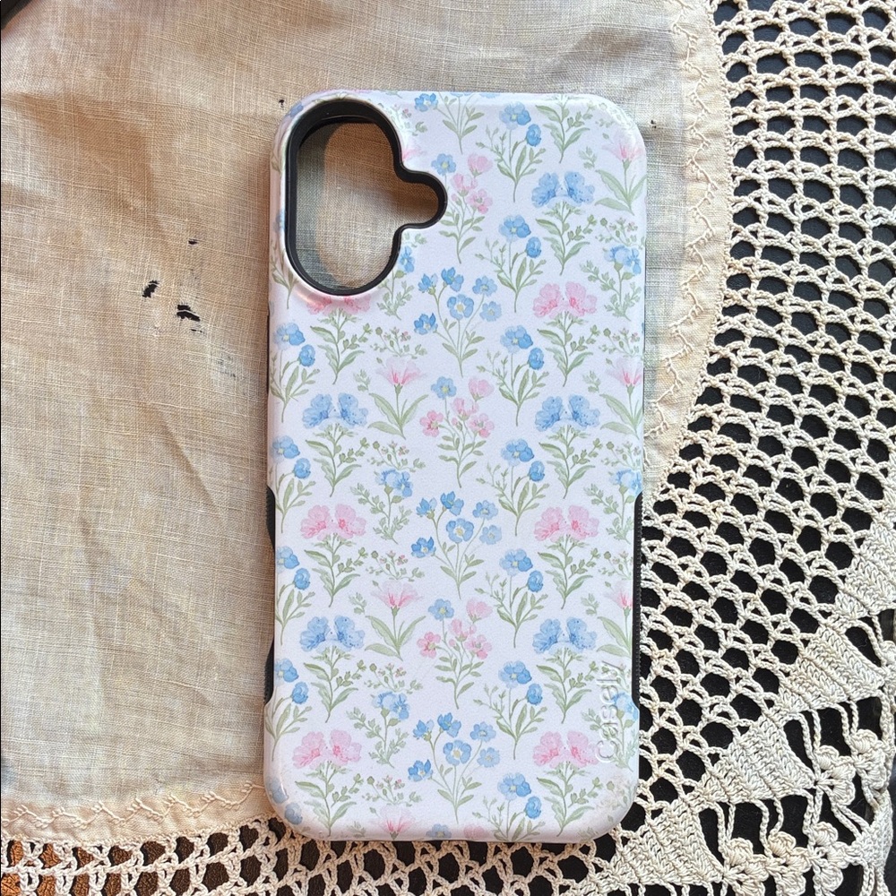 Casley iPhone 16 plus floral phone case